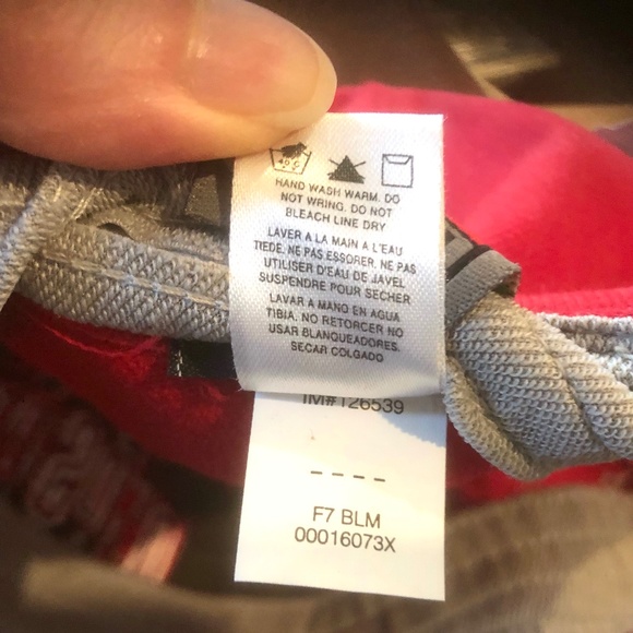 Nike OHIO STATE BUCKEYES College Football Red Baseball Cap~ONE SIZE FITS ALL - Picture 3 of 4